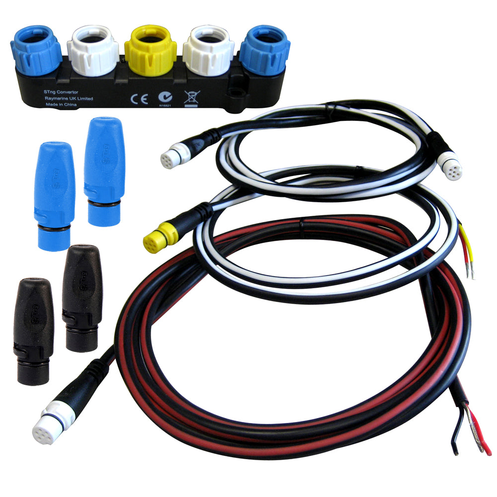 Raymarine VHF NMEA0183 To SeaTalk ng Converter Kit — marine nmea cables & sensors