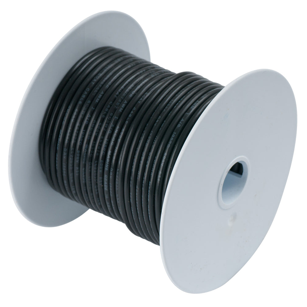 Ancor Black 2/0 AWG Battery Cable Tinned Copper - 50' — marine wire