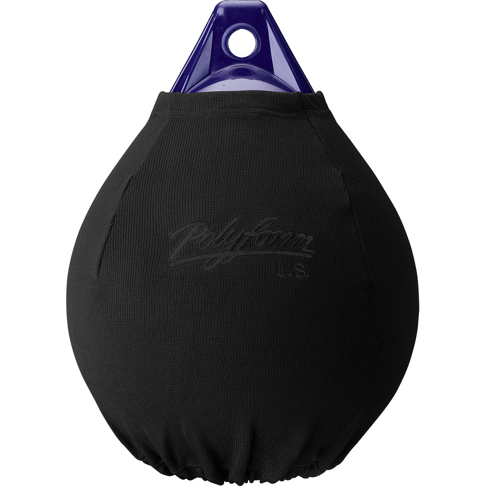 Polyform U.S. Polyform Fender Cover f/A-2 Fender - Black — marine fender covers