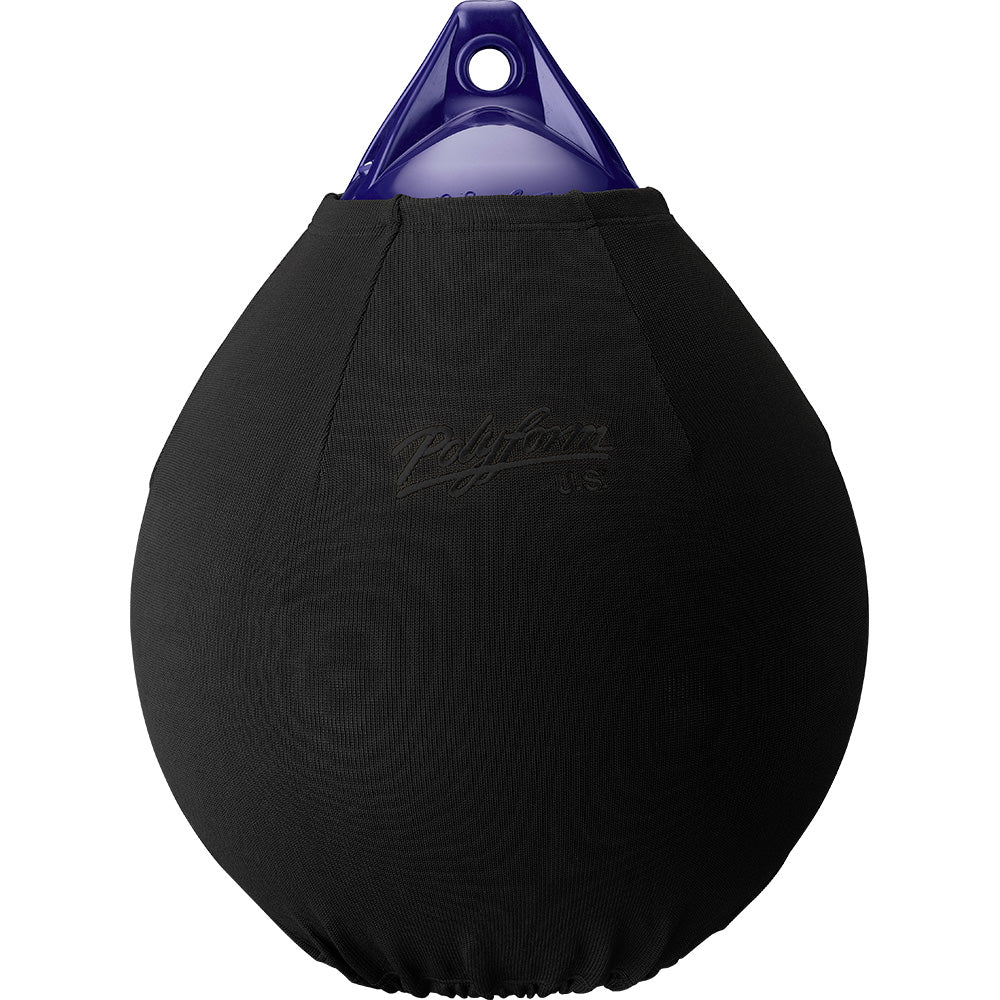 Polyform U.S. Polyform Fender Cover f/A-3 Fender - Black — marine fender covers