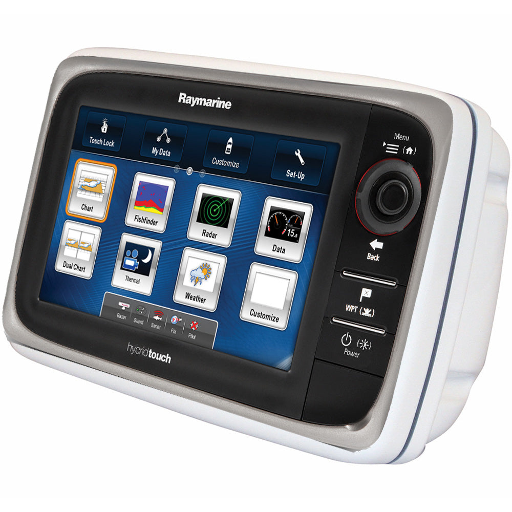 NavPod GP1203 SailPod Precut f/Raymarine c125/c127 & e125/e127 f/9.5" Wide Pedestal Guard — marine display mounts