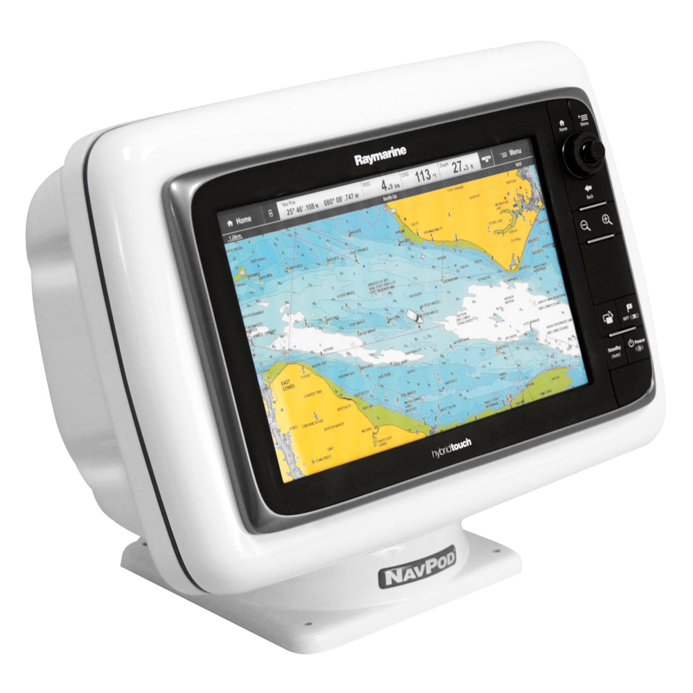 NavPod PP5203 PowerPod Precut f/Raymarine C125/127 & E125/127 — marine display mounts