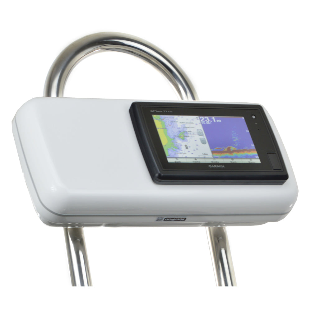 NavPod GP1501 SystemPod Pre-Cut f/Garmin 7xx and 7x Series w/Space On The Left f/9.5" Wide Guard — marine display mounts