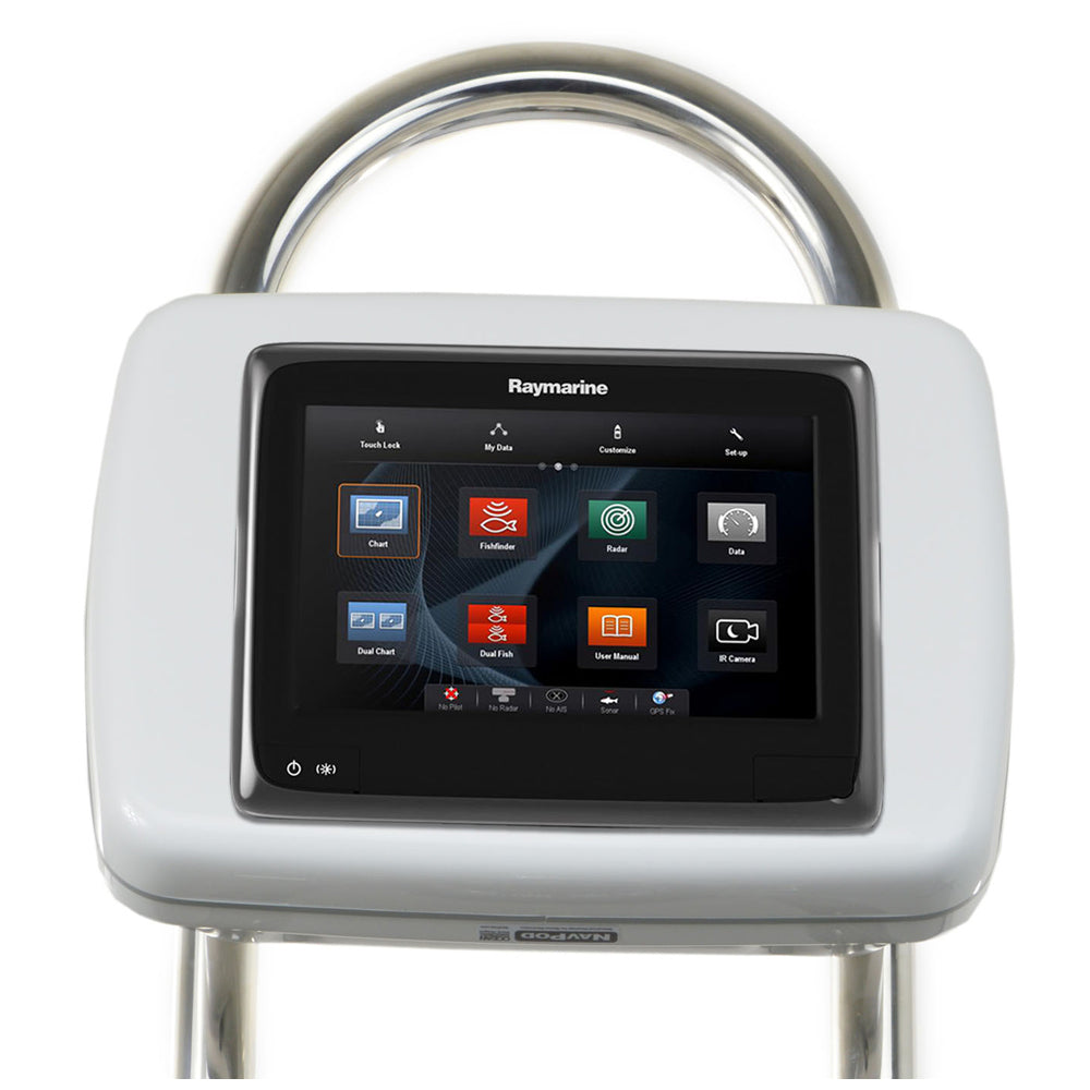 NavPod 97128NavPod GP1814 SailPod Pre-Cut f/Raymarine a95/a97/a98 f/9.5" Wide Guard — marine display mounts