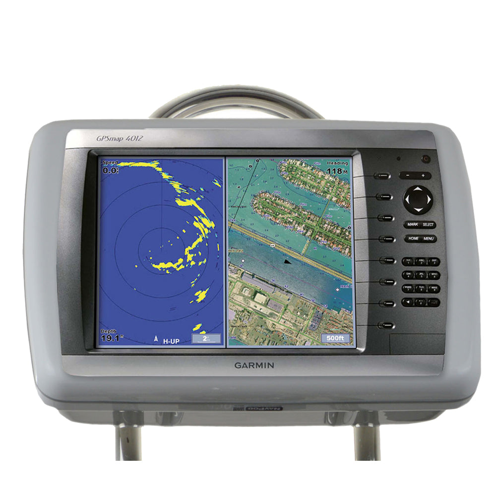 NavPod GP2035 SailPod Pre-Cut f/Garmin 4012/4212 f/12" Wide Guard — marine display mounts