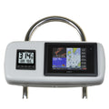 NavPod GP2040-11 SystemPod Pre-Cut f/Garmin 8008/8208 & 1 Instrument f/12" Wide Guard — marine display mounts