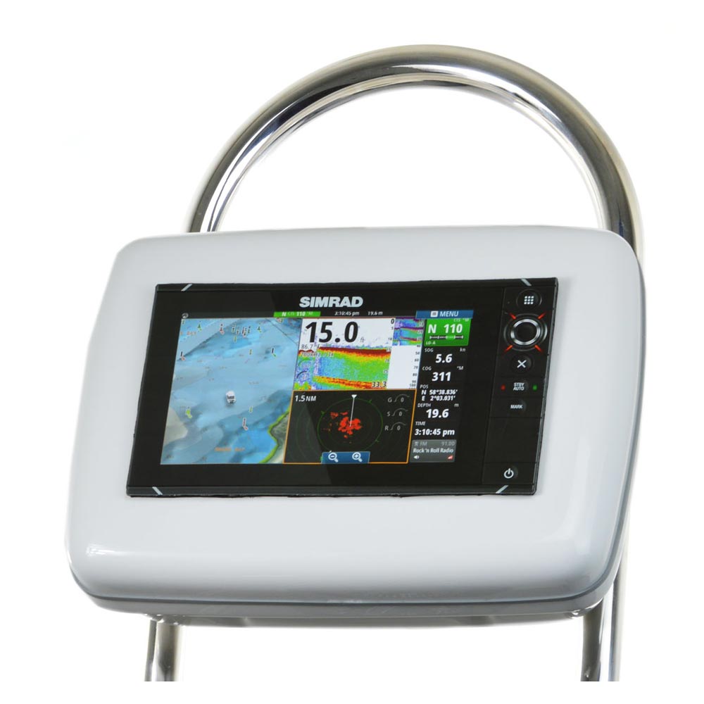 NavPod GP2050-13 SailPod Pre-Cut f/Simrad NSS9 evo2 or B&G Zeus² 9 f/12" Wide Guard — marine display mounts