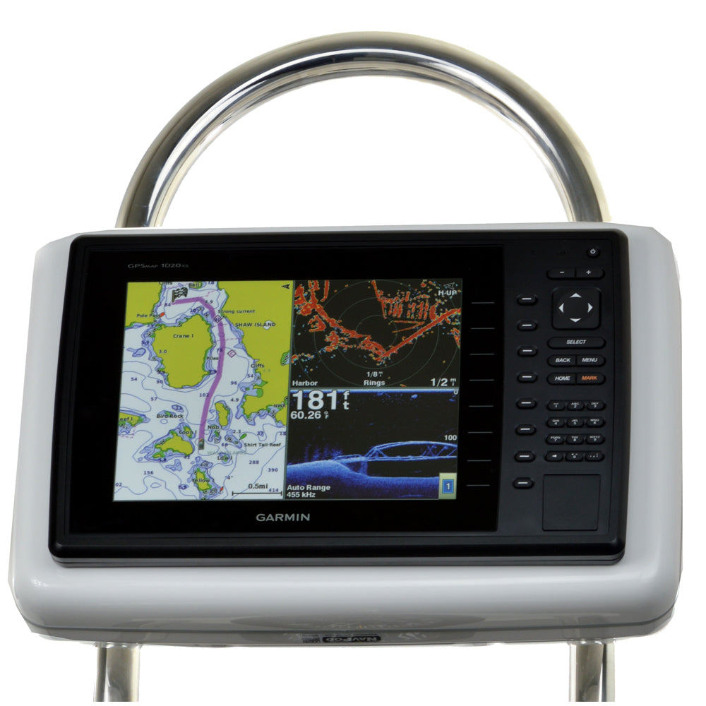 NavPod GP2201 SailPod Pre-Cut f/Garmin 1020/1020xs/1040xs f/12" Wide Guard — marine display mounts