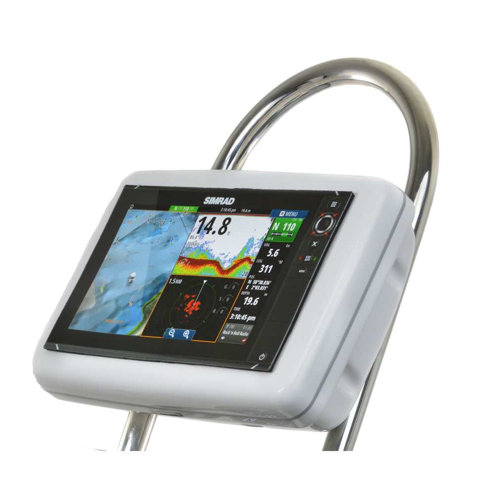 NavPod GP2202 SailPod Pre-Cut f/Simrad NSS12 evo2 or B&G Zeus² 12 f/12" Wide Guard — marine display mounts