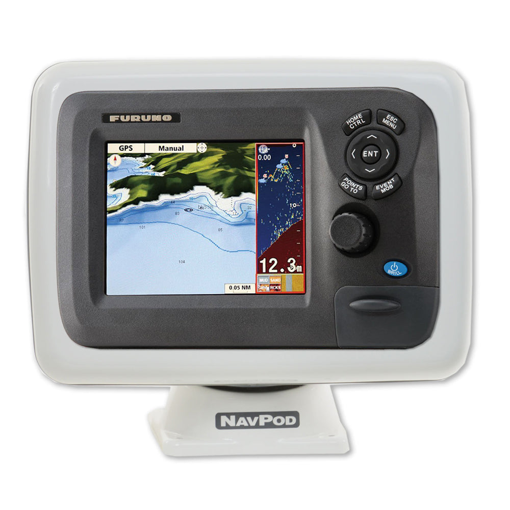 NavPod PP4405 PowerPod Pre-Cut f/Furuno GP1670/GP1670F 5.7" — marine display mounts