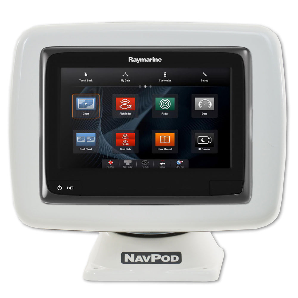 NavPod PP4814 PowerPod Pre-Cut f/Raymarine a95/a97/a98 — marine display mounts