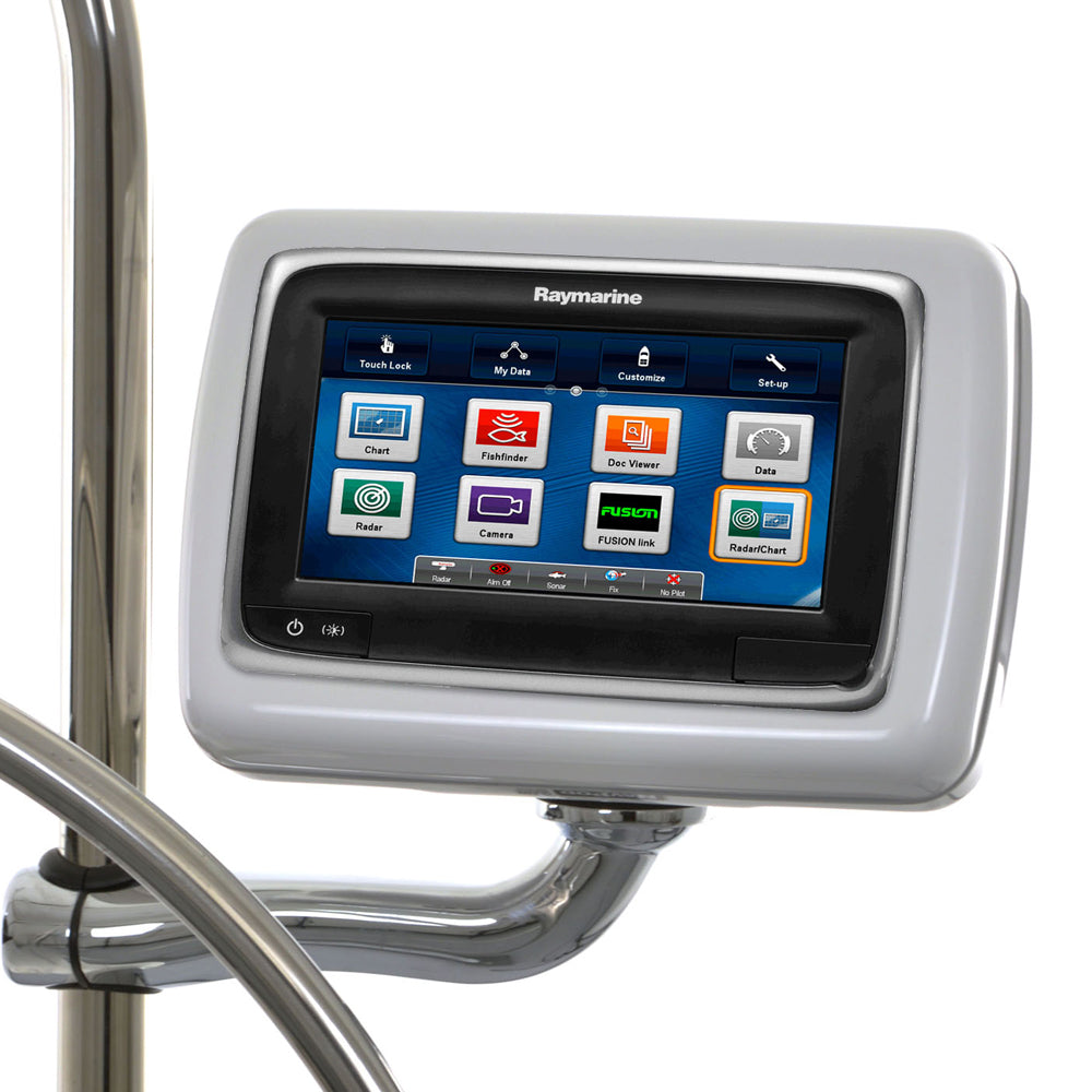 NavPod RMX4404 RailMount Pre-Cut f/Raymarine a75/a77/a78 — marine display mounts