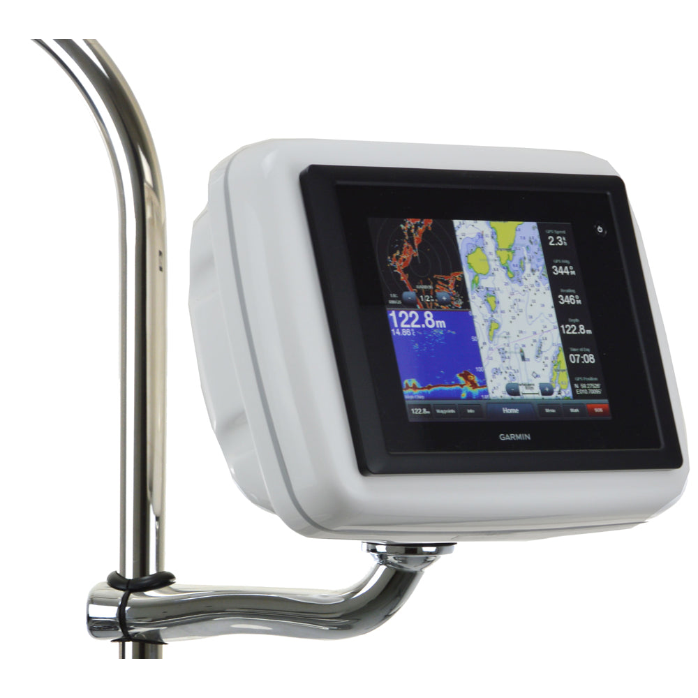 NavPod RMX4811 RailMount Pre-Cut f/Garmin 8008/8208 — marine display mounts