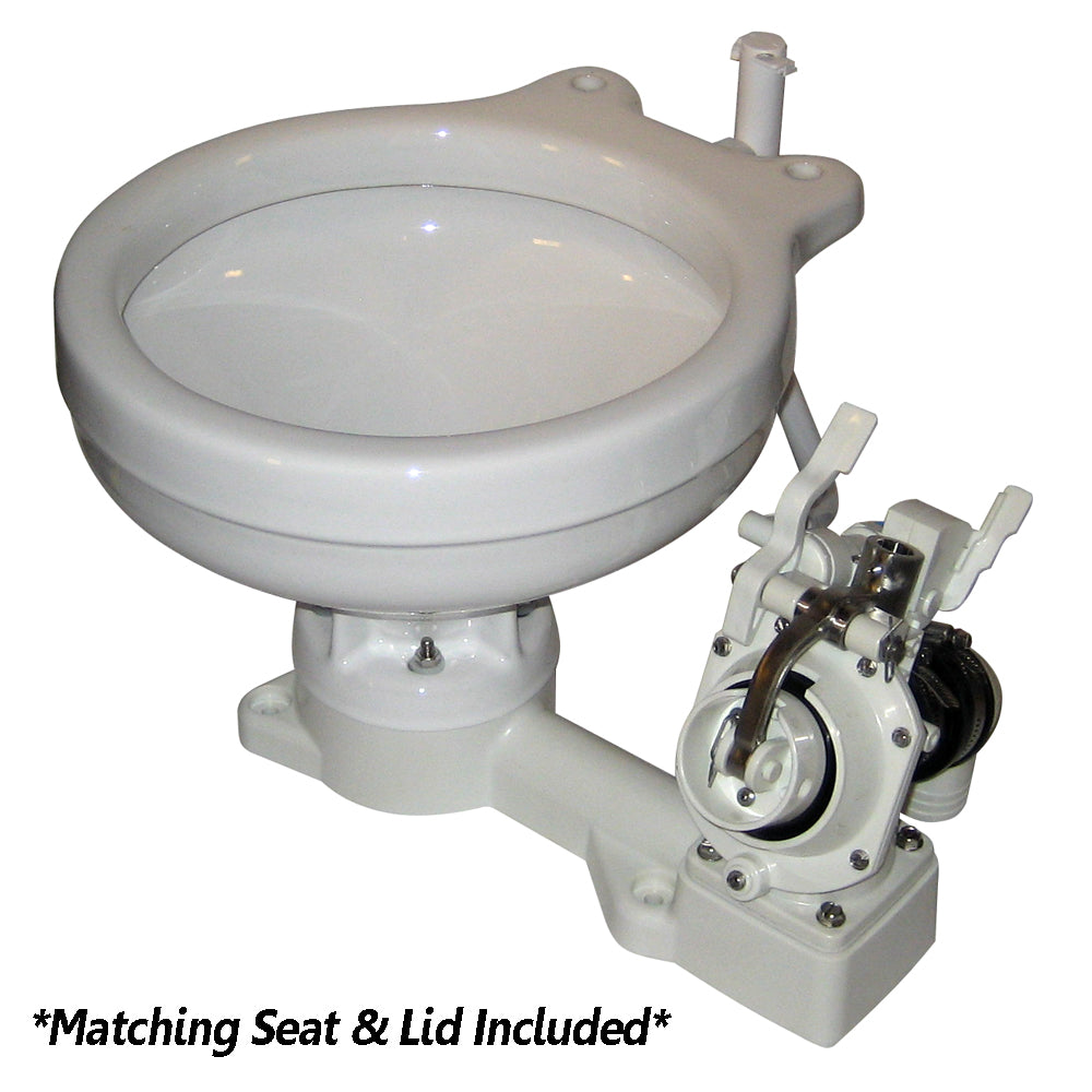 Raritan Fresh Head - Fresh Water Flush - Manual - Marine Size - Right Hand Operation — marine marine sanitation