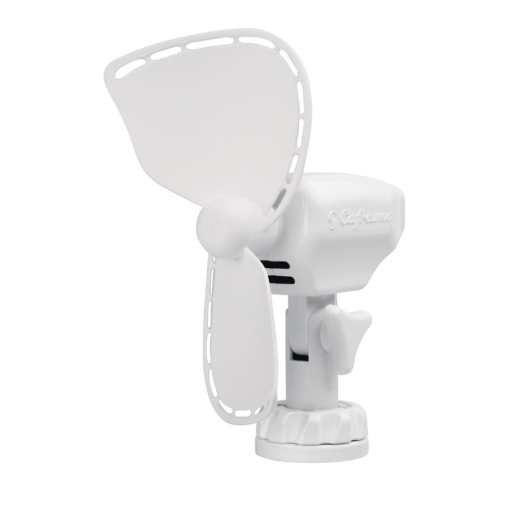 SEEKR by Caframo Ultimate 757 12V 2-Speed 7" Fan - Direct Wire - White — marine fans