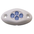 Innovative Lighting Courtesy Light - 4 LED Surface Mount - Blue LED/White Case — marine interior / courtesy light
