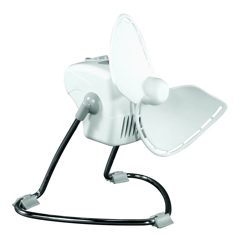 SEEKR by Caframo Chinook 707 120V AC 2-Speed 7" Fan - White — marine fans