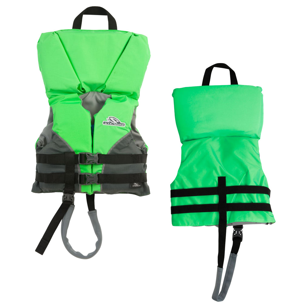 Stearns Infant Heads-Up® Nylon Vest Life Jacket - Up to 30lbs - Green — marine paddlesports