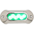 Attwood Marine Attwood Light Armor Underwater LED Light - 6 LEDs - Green — marine underwater lighting