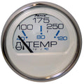 Faria Beede Instruments Faria Chesapeake White SS 2" Water Temperature Gauge (100-250°F) — marine gauges