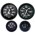Faria Beede Instruments Faria Euro Black Boxed Set - Outboard Motors — marine gauges