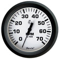 Faria Beede Instruments Faria Euro White 4" Tachometer 7000 RPM (Gas) (Outboards) — marine gauges
