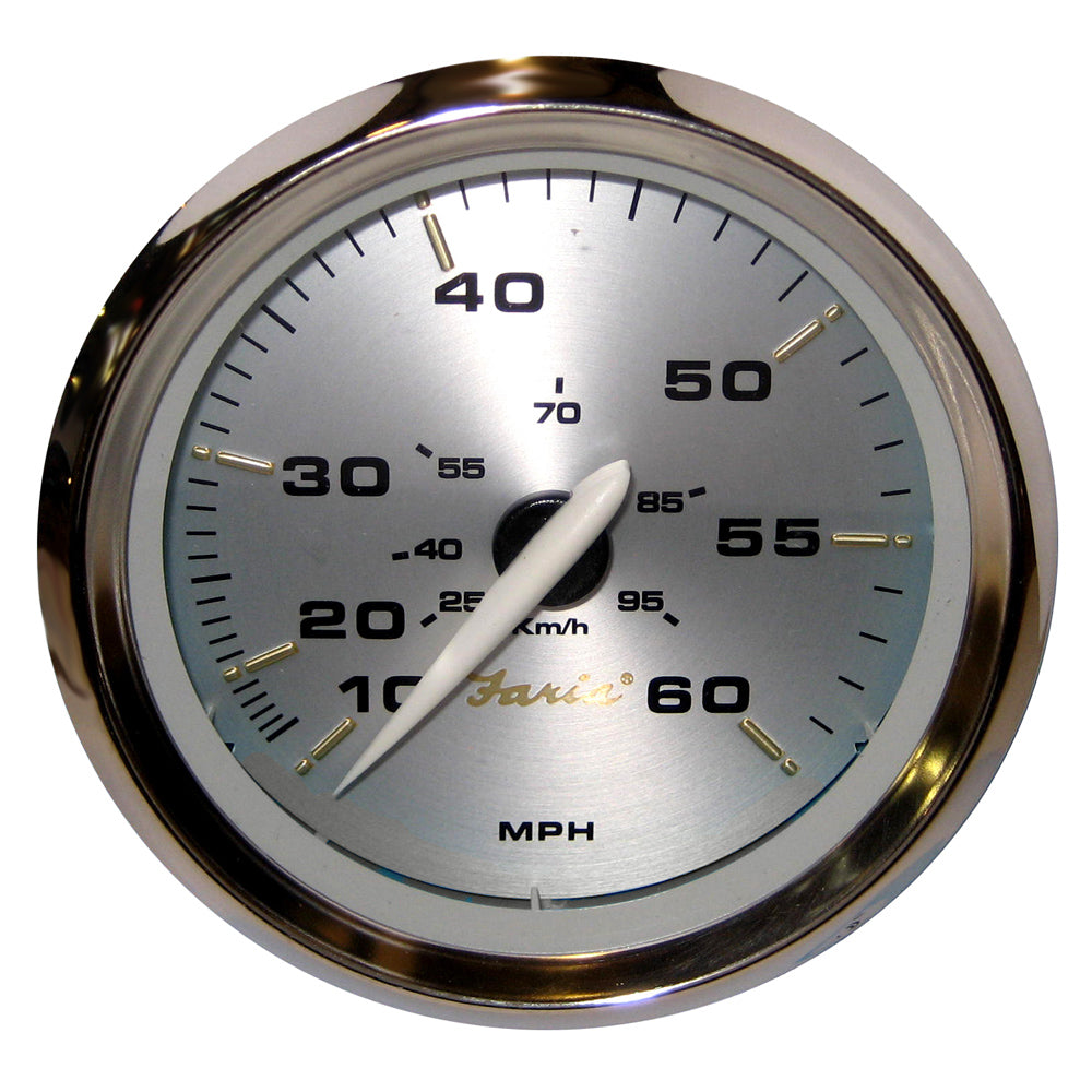 Faria Beede Instruments Faria Kronos 4" Speedometer - 60MPH (Mechanical) — marine gauges