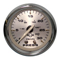 Faria Beede Instruments Faria Kronos 2" Water Pressure Gauge Kit - 30 PSI — marine gauges