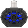 Boss Audio 6" x 9" MRWT69RGB RGB Waketower Speaker - Black — marine speakers - tower/soundbars