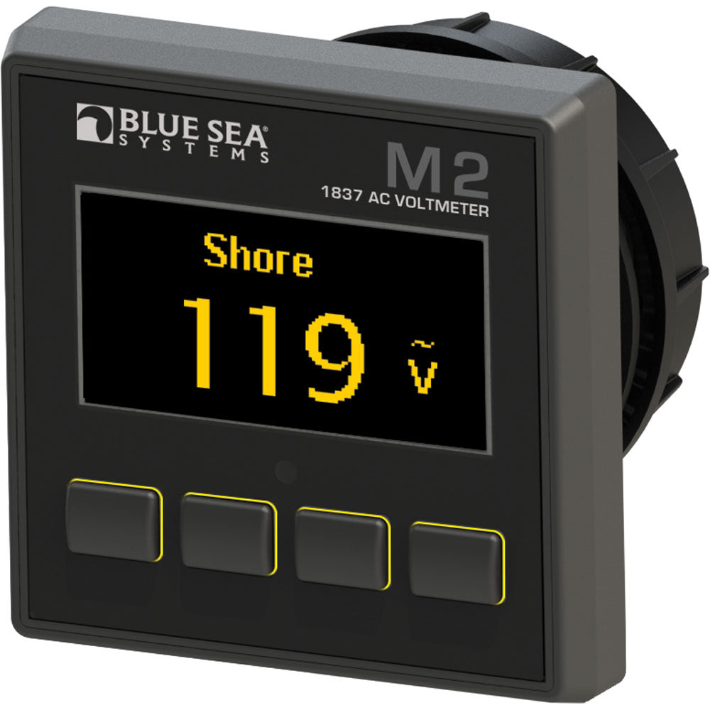 Blue Sea Systems Blue Sea 1837 M2 AC Voltmeter — marine meters & monitoring