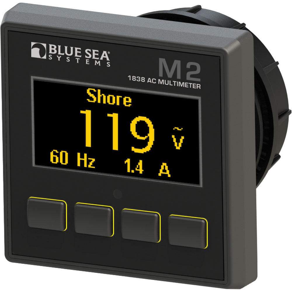 Blue Sea Systems Blue Sea 1838 M2 AC Multimeter — marine meters & monitoring