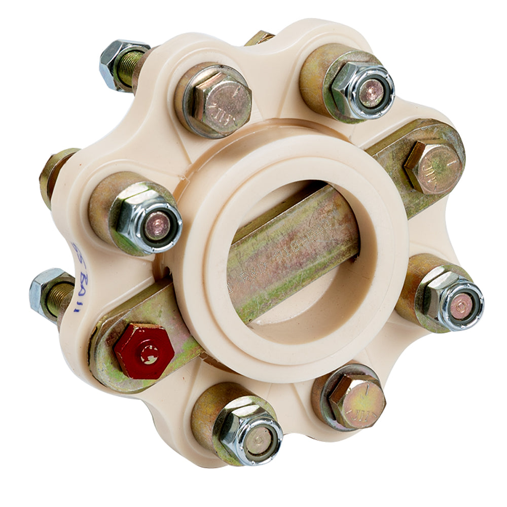 R & D Marine R & D Flexible Shaft Coupling f/5" B/W, Hurth - 8HP/100RPM Capacity — marine shaft couplers