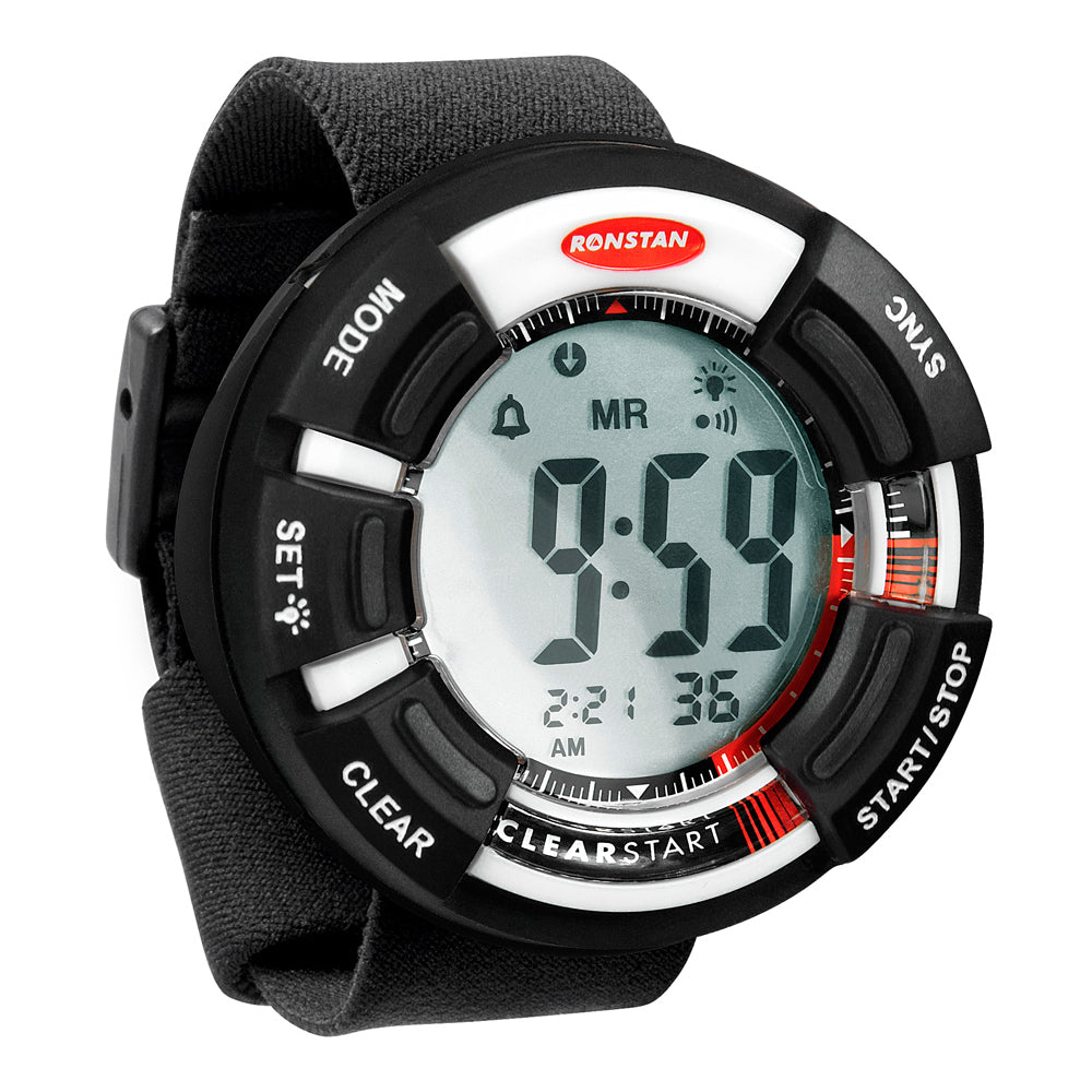 Ronstan Clear Start™ Race Timer - 65mm (2-9/16") - Black/White — marine accessories