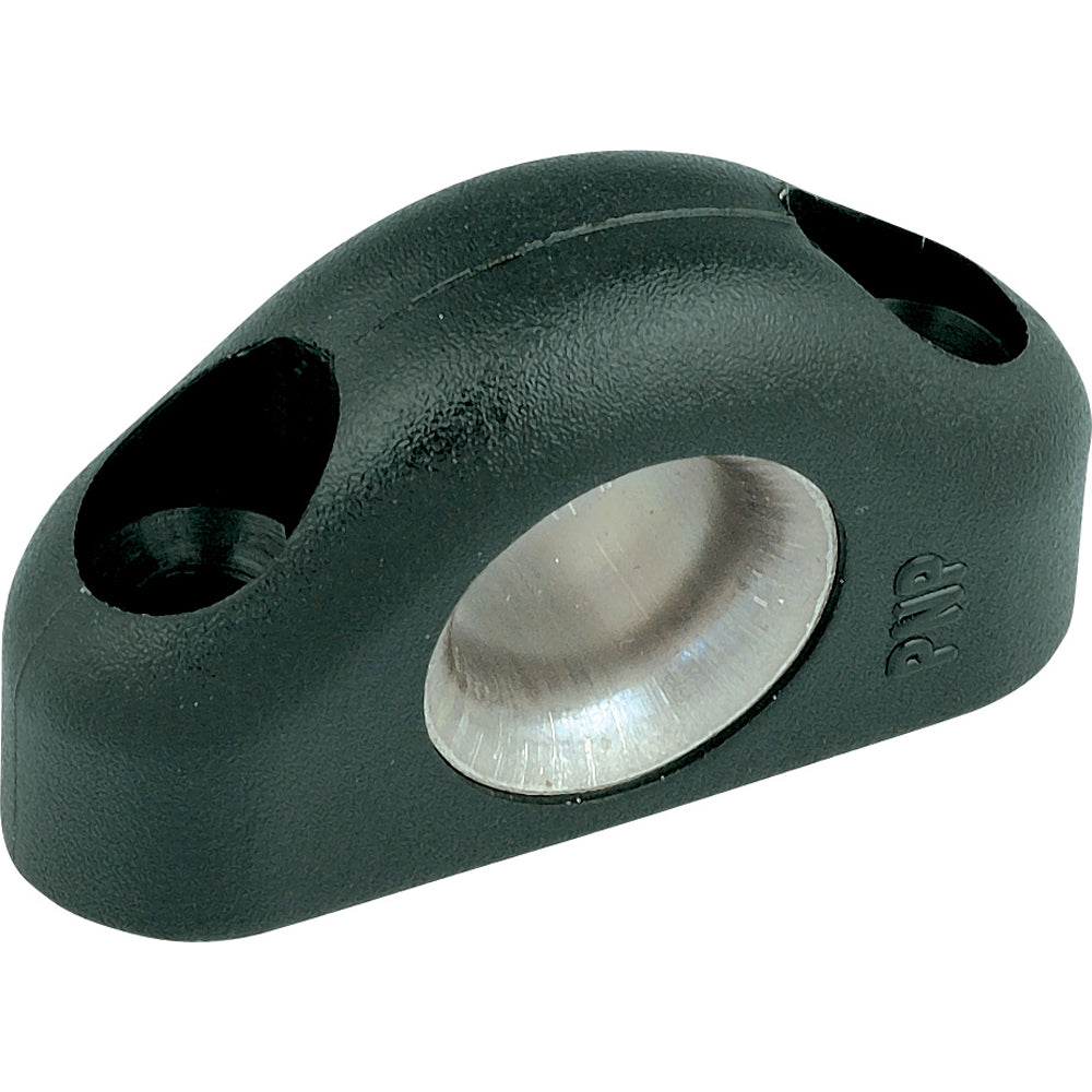 Ronstan Fairlead Black Plastic w/Stainless Steel Liner - 8.5mm (5/16") ID — marine hardware
