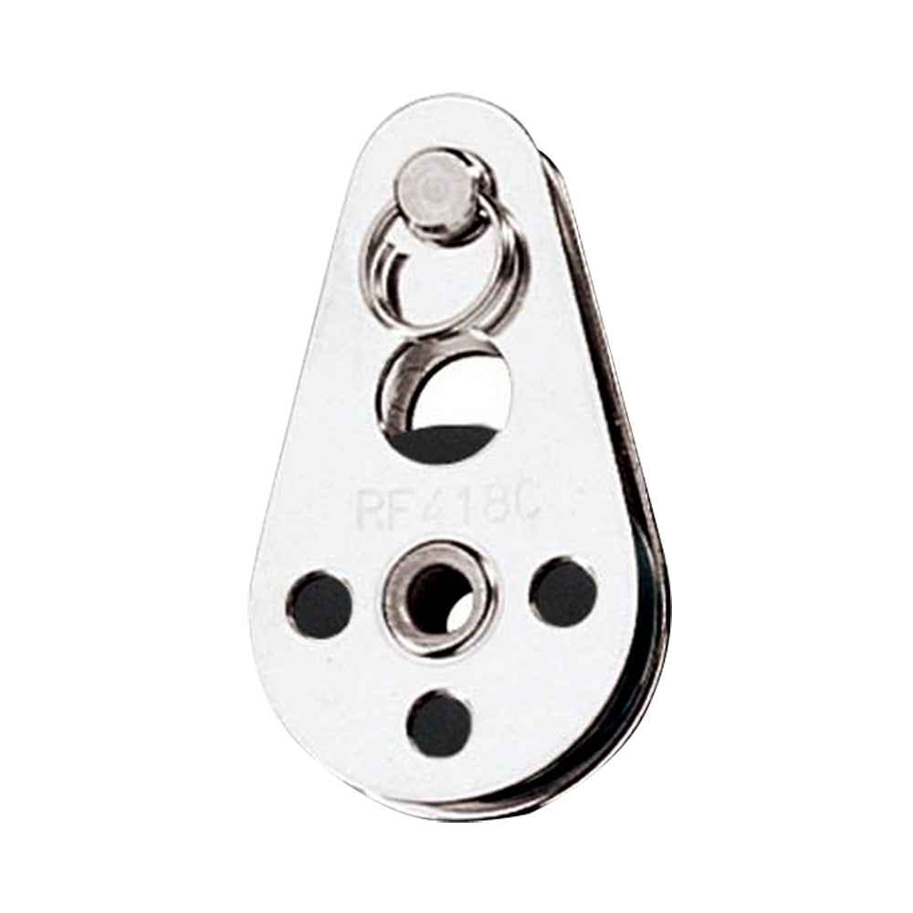 Ronstan Wire Block w/Removable Clevis Pin Head - Nylatron® Sheave - 25mm (1") Sheave Diameter — marine blocks