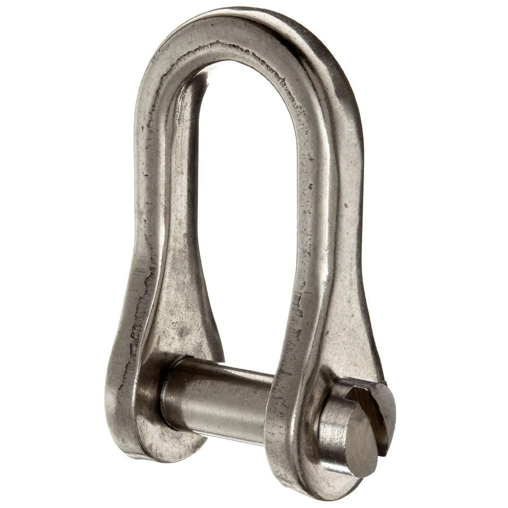 Ronstan Standard Dee Slotted Pin Shackle - 3/16" Pin - 23/32"L x 13/32"W — marine shackles/rings/pins