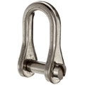 Ronstan Standard Dee Slotted Pin Shackle - 1/4" Pin - 7/8"L x 9/16"W — marine shackles/rings/pins