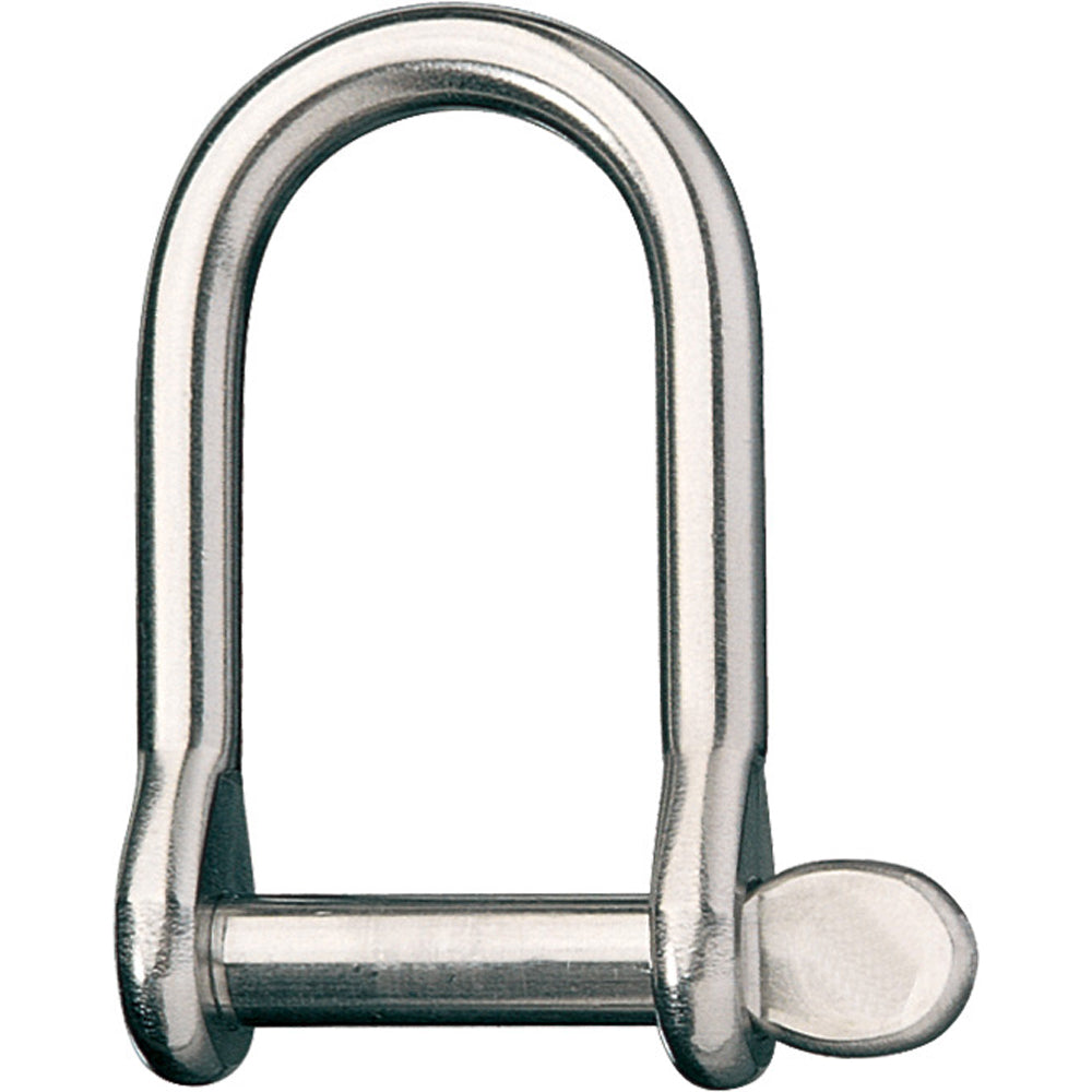 Ronstan Wide Dee Shackle - 3/8" Pin - 2-7/32"L x 1-5/32"W — marine shackles/rings/pins