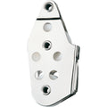 Ronstan Series 30 Fiddle Block - Narrow w/Tube Rivet Head & V-Jam Cleat — marine blocks