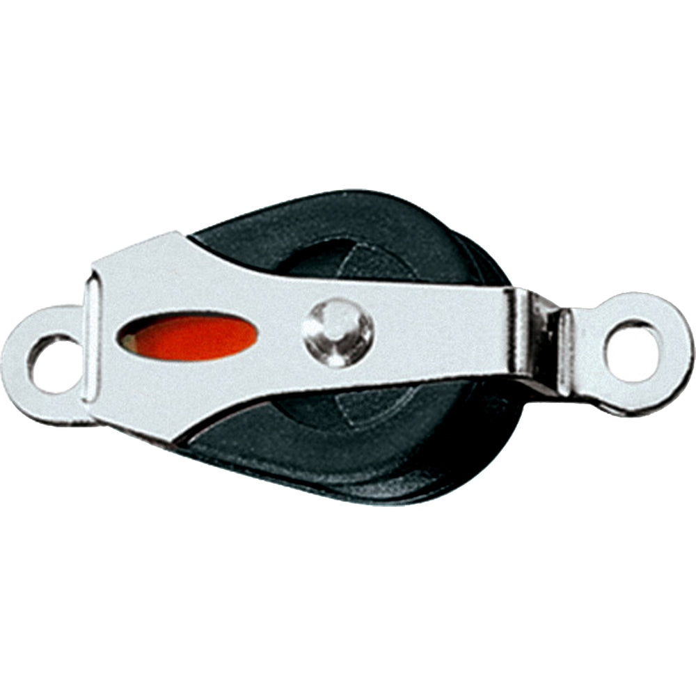Ronstan Series 20 Ball Bearing Block - Single - Cheek Rivet Mount — marine blocks