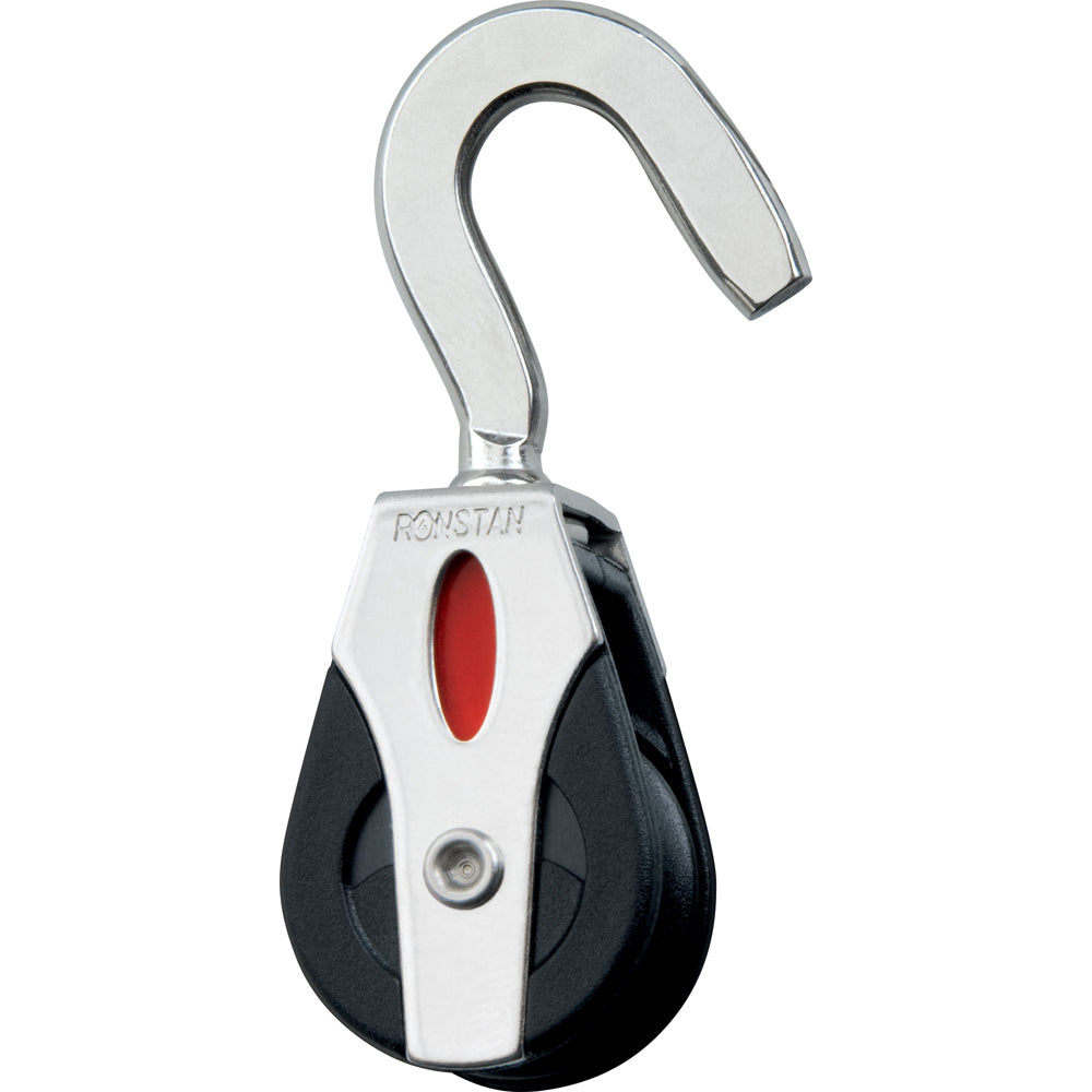 Ronstan Series 20 Ball Bearing Block - Swivel Hook Head — marine blocks