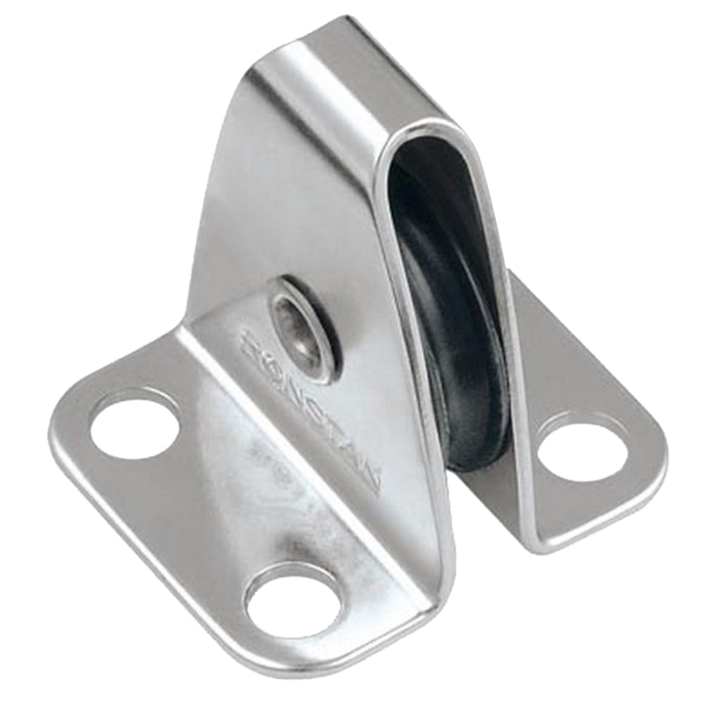 Ronstan Nylatron Sheave Box - Single Upright Lead Block — marine blocks