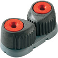 Ronstan T-Cleat Cam Cleat - Small - Red w/Grey Base — marine hardware