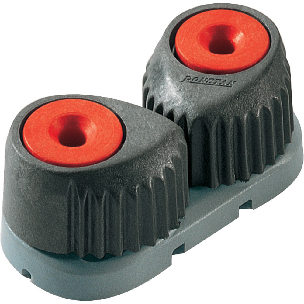 Ronstan T-Cleat Cam Cleat - Small - Red w/Grey Base — marine hardware