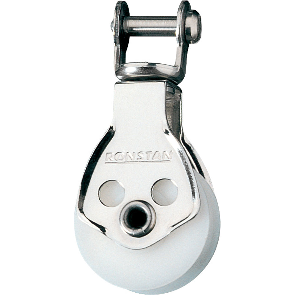 Ronstan Series 25 Utility Block - Single - Swivel Shackle Head — marine blocks
