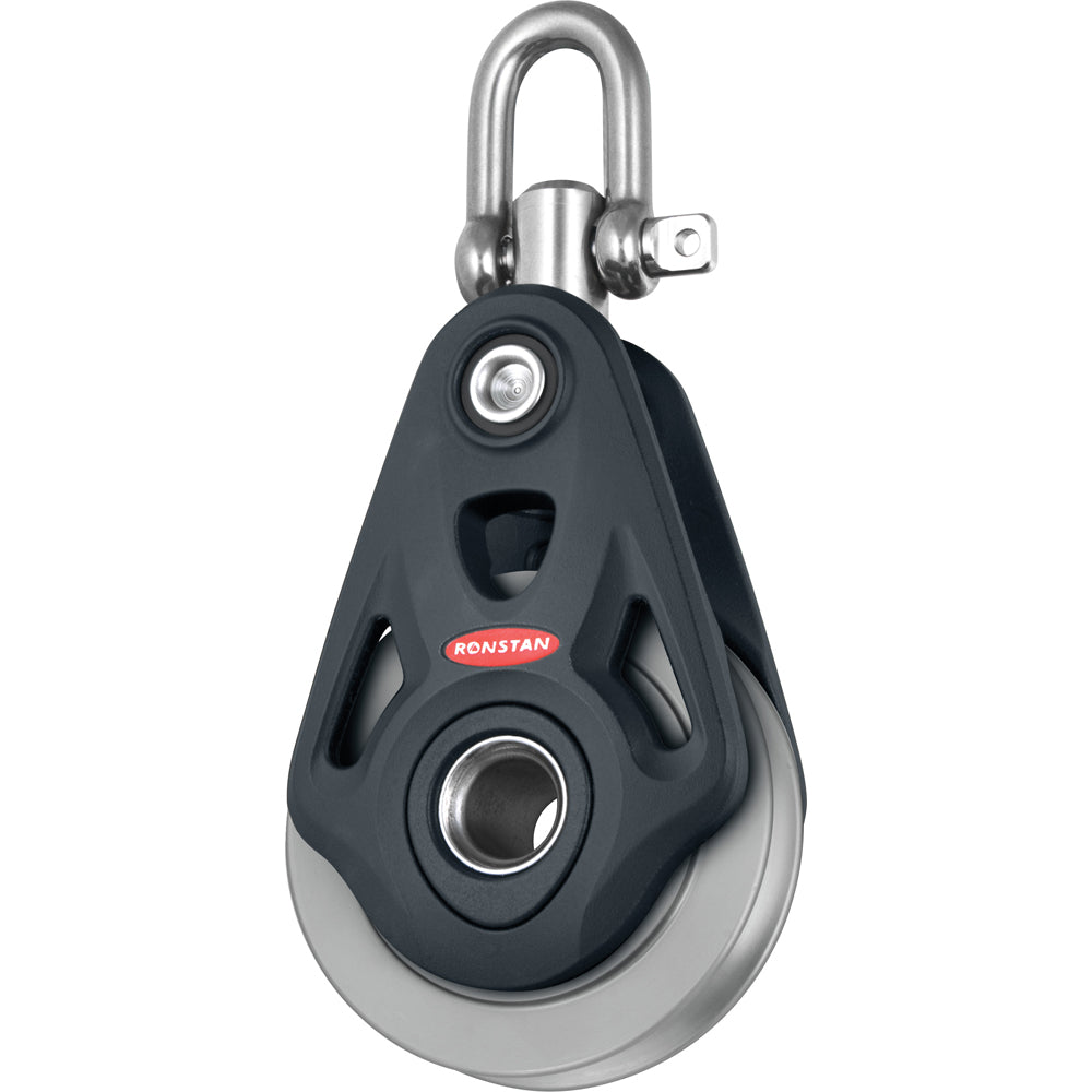 Ronstan Series 75 Core Block™ - Single - Aluminum Rope/Wire Sheave — marine blocks
