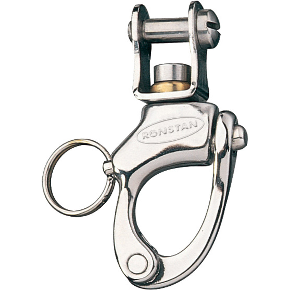 Ronstan Snap Shackle - Fork Swivel Bail - 72mm (2-13/16") Length — marine shackles/rings/pins