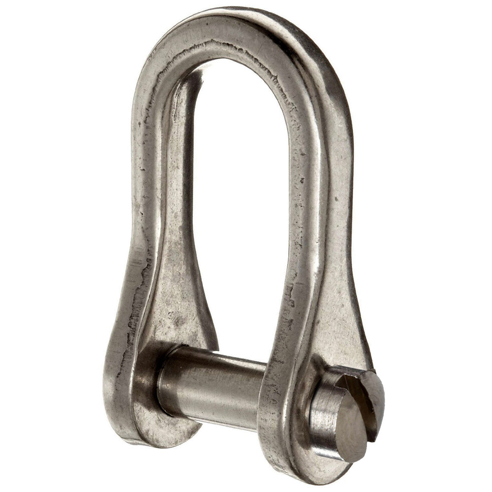 Ronstan Standard Dee Slotted Pin Shackle - 5/32" Pin - 1/2"L x 5/16"W — marine shackles/rings/pins