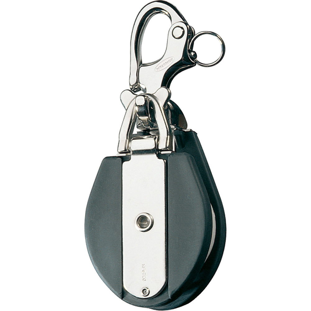 Ronstan Snatch Block Acetal Sheave - Single - 12mm (1/2") Max. Rope Diameter — marine blocks