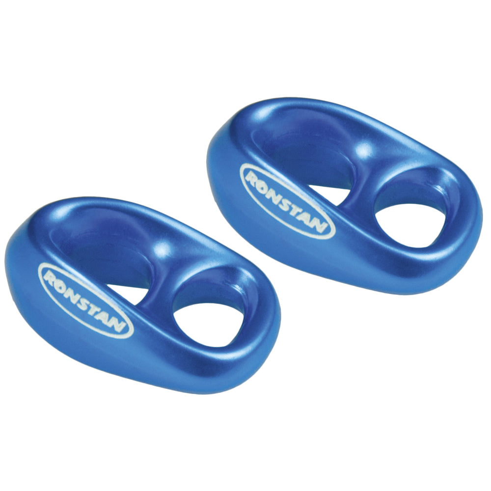 Ronstan Shock - 3/16" Line - 1/4" Webbing - Blue - Pair — marine hardware